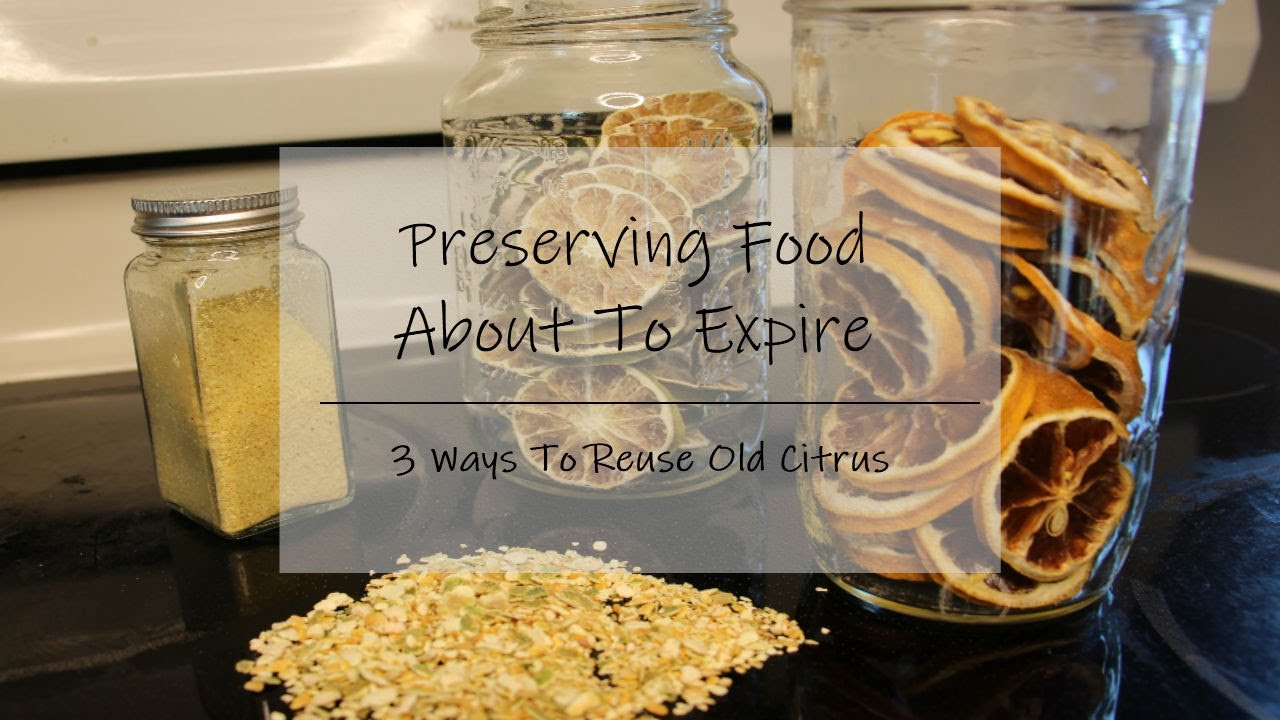 Reusing Old Citrus 3 Ways || Food Preservation & Alternative Uses