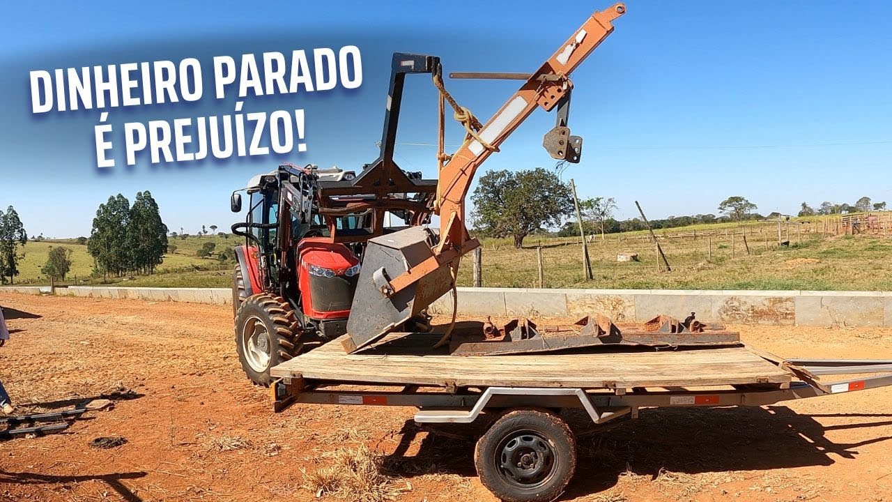 SE EU NÃO USO, EU VENDO! ESTÁ NA HORA DE MAIS UM BAZAR DO AJUSTE OPERACIONAL NA FAZENDA.