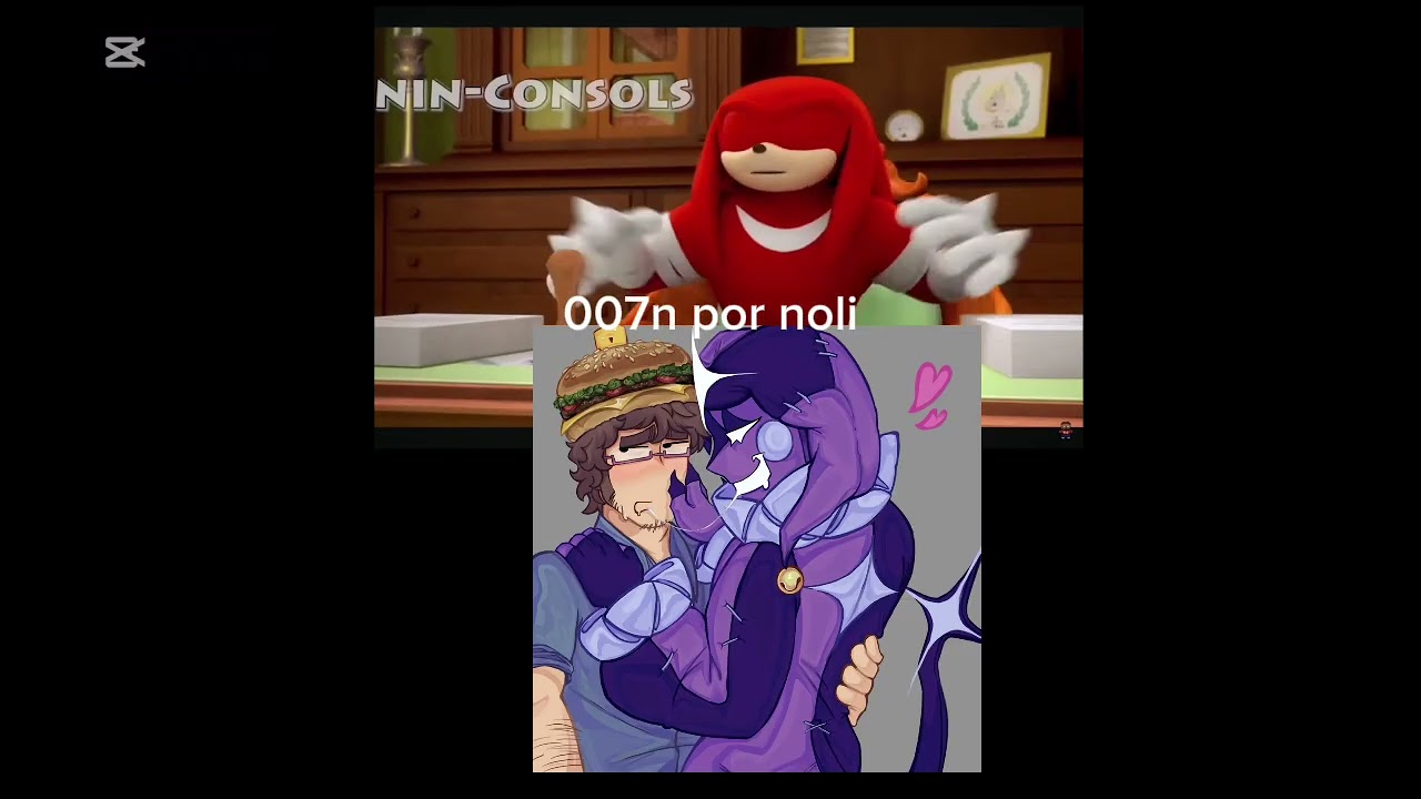 Knuckles aprobando ship de forsaken #forsaken #roblox #sonic