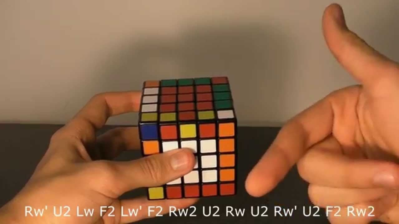 Простейшее руководство по запоминанию четности по краю 5x5