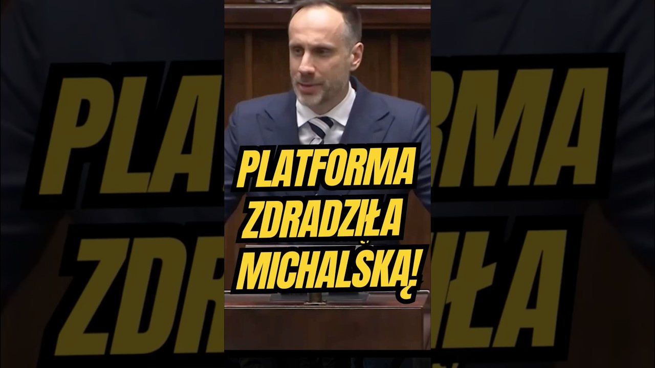 ANNA MICHALSKA ZDRADZONA!