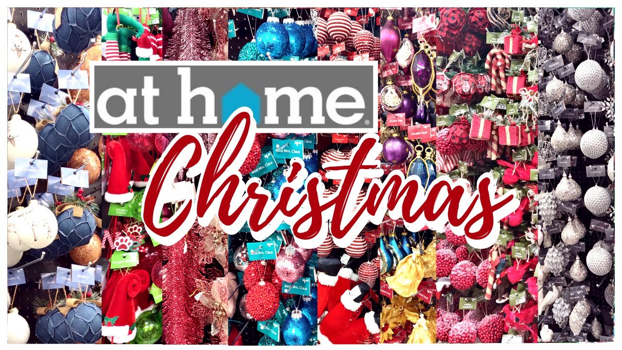 AT HOME STORE CHRISTMAS DECOR TOUR | AUNTIE COO COO SHOP WITH ME