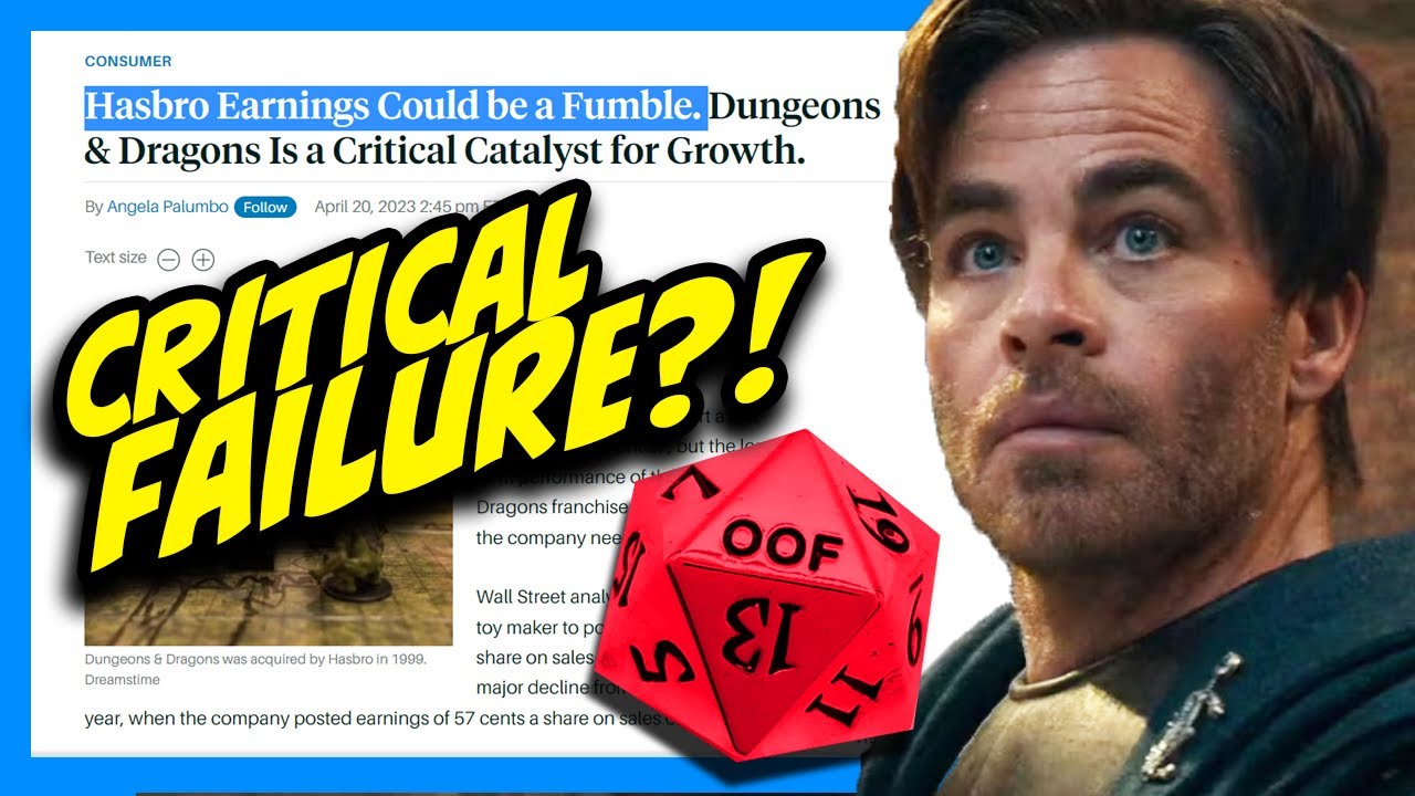 Dungeons & Dragons Movie Was Supposed to SAVE Hasbro&rsquo;s Falling Stock?!