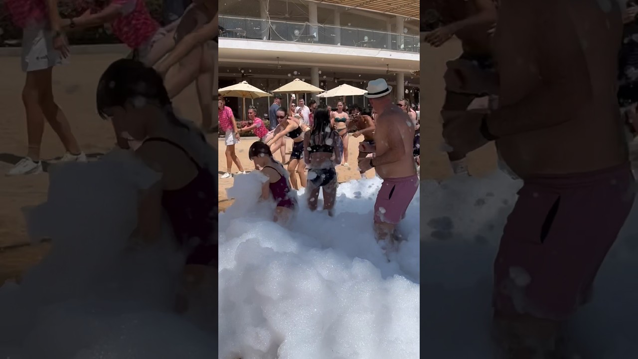 Пенная вечеринка Reef Oasis Blue Bay Resort Egypt 🇪🇬