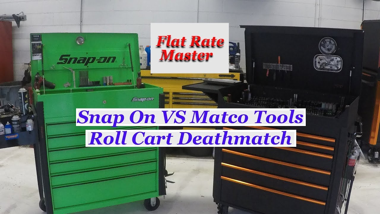 Snap On KRSC46 Vs Matco JCS 770 Roll Carts