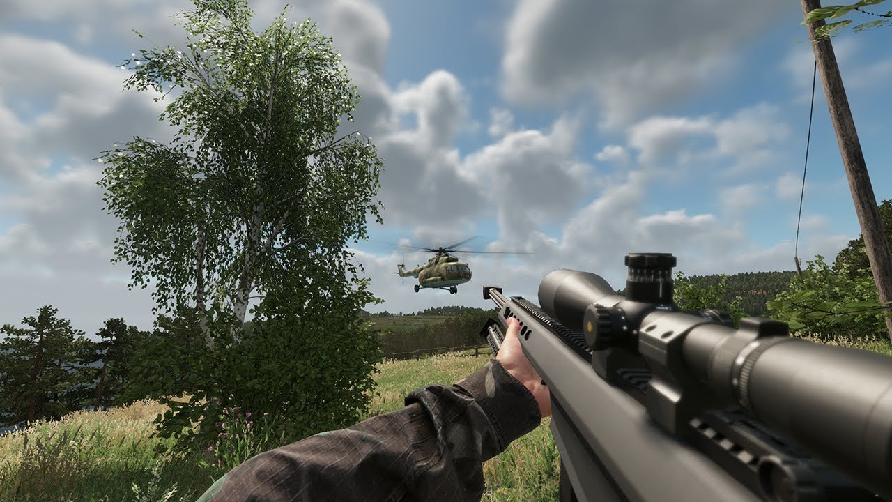 What using a Barrett Becomes Arma Reforger