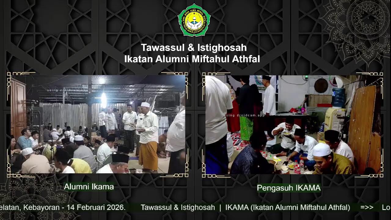 Tawassul & Istighosah  |  IKAMA (Ikatan Alumni Miftahul Athfal)