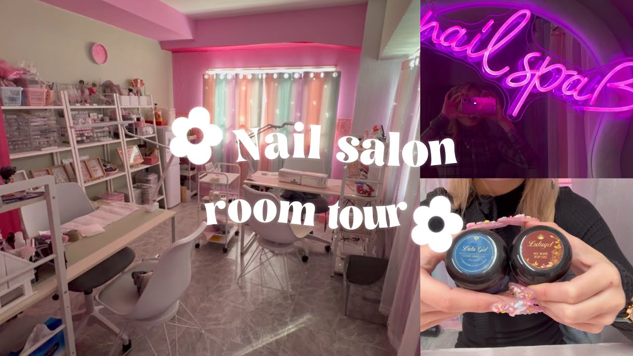 ネイリストの愛用品紹介とサロンルームツアー💅🌷