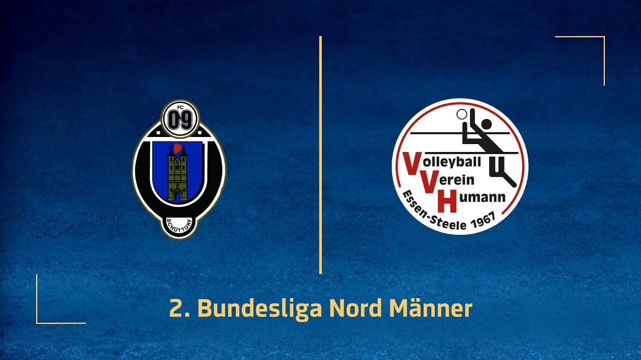 FC Sch&uuml;ttorf 09 &ndash; VV Humann Essen (2. Volleyball Bundesliga Nord M 25/26)