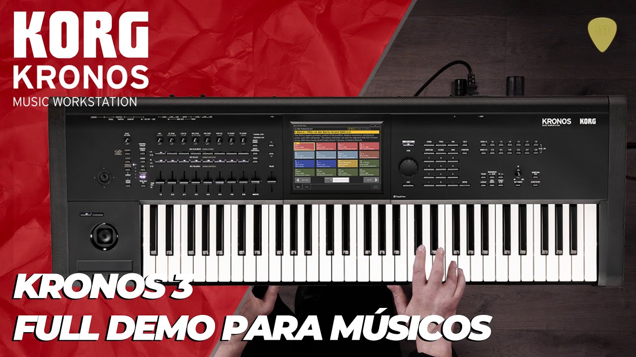 𝗞𝗢𝗥𝗚┃KRONOS 3┃⚡️El video más completo⚡️┃DEMO🎹