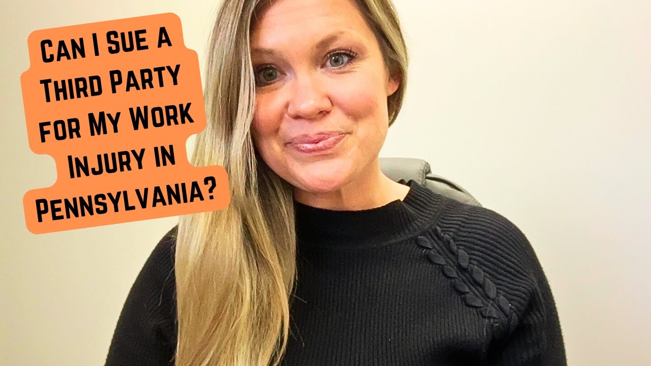 Can I Sue a Third Party for My Work Injury in Pennsylvania?