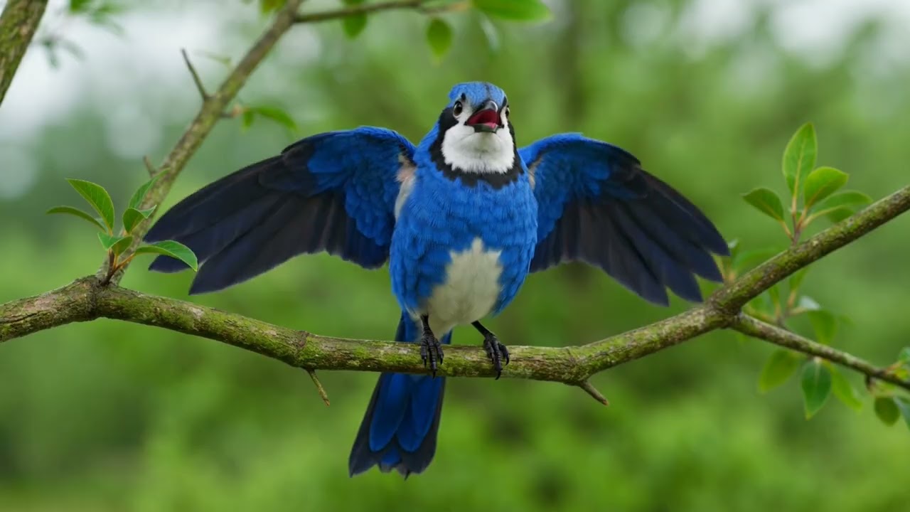 Blue birds deliver good luck.#Ambint Healing#healing music