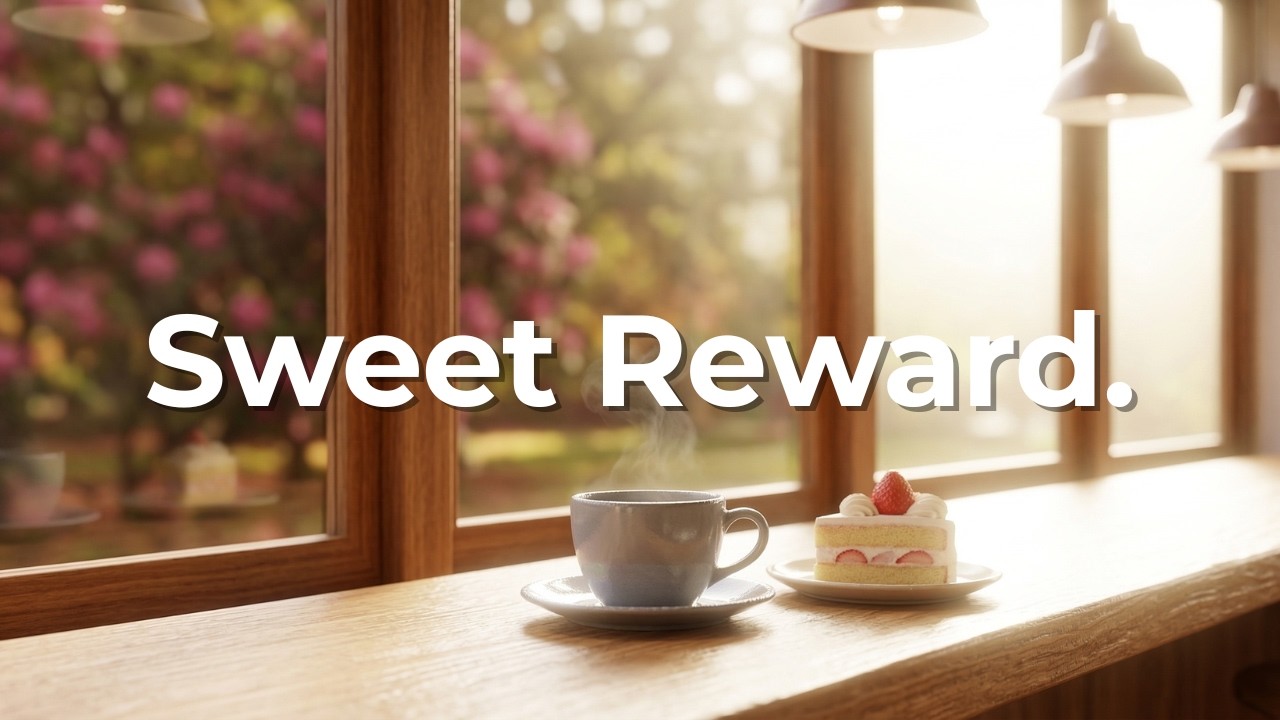 【Sweet Solace】 Sweet Reward. 🍓 Gentle Piano & Guitar for Your Golden Break