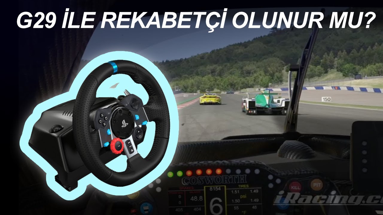 Logitech G29 Direksiyon ile Rekabetçi Olunur mu? (Evet)