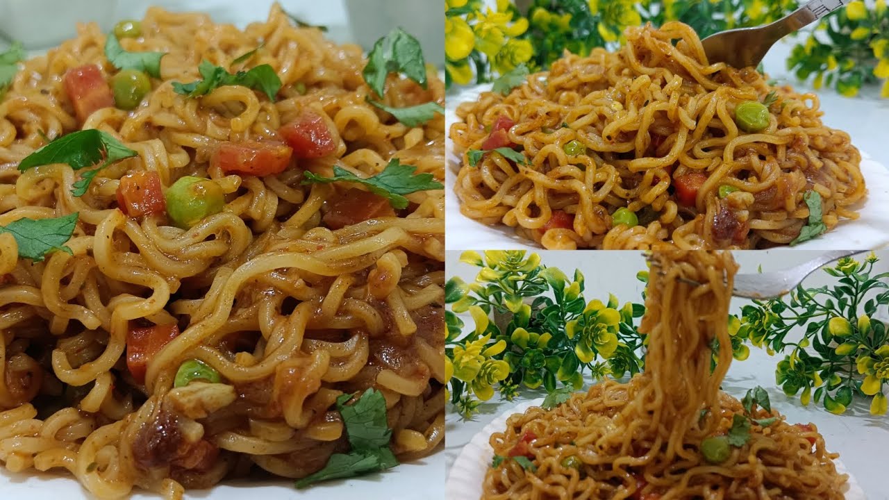 Chilli Garlic Vegetable Maggi 😍 | Street Style Spicy Maggi | New Style Maggi | Daily Zaika ✨