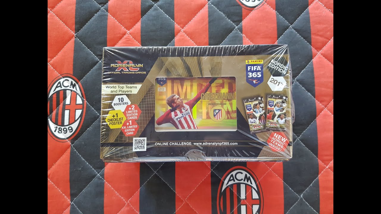 POWRÓT DO PRZESZŁOŚCI - PANINI FIFA 365 2017 NORDIC EDITION - UNBOXING GIFT BOXA - ILE NORDYKÓW ???