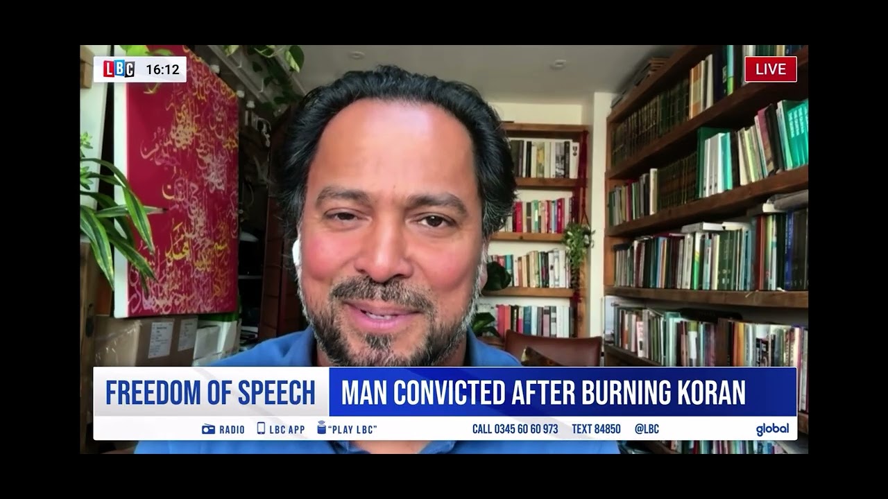 “Qur’an Burning Has Nothing to do with Freedom of Speech”, Replies Imam Ajmal Masroor to LBC