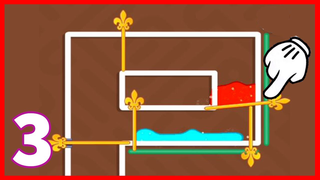 Color Fall Pin Pull gameplay Part 3 | Color Fall game (Android,iOS)