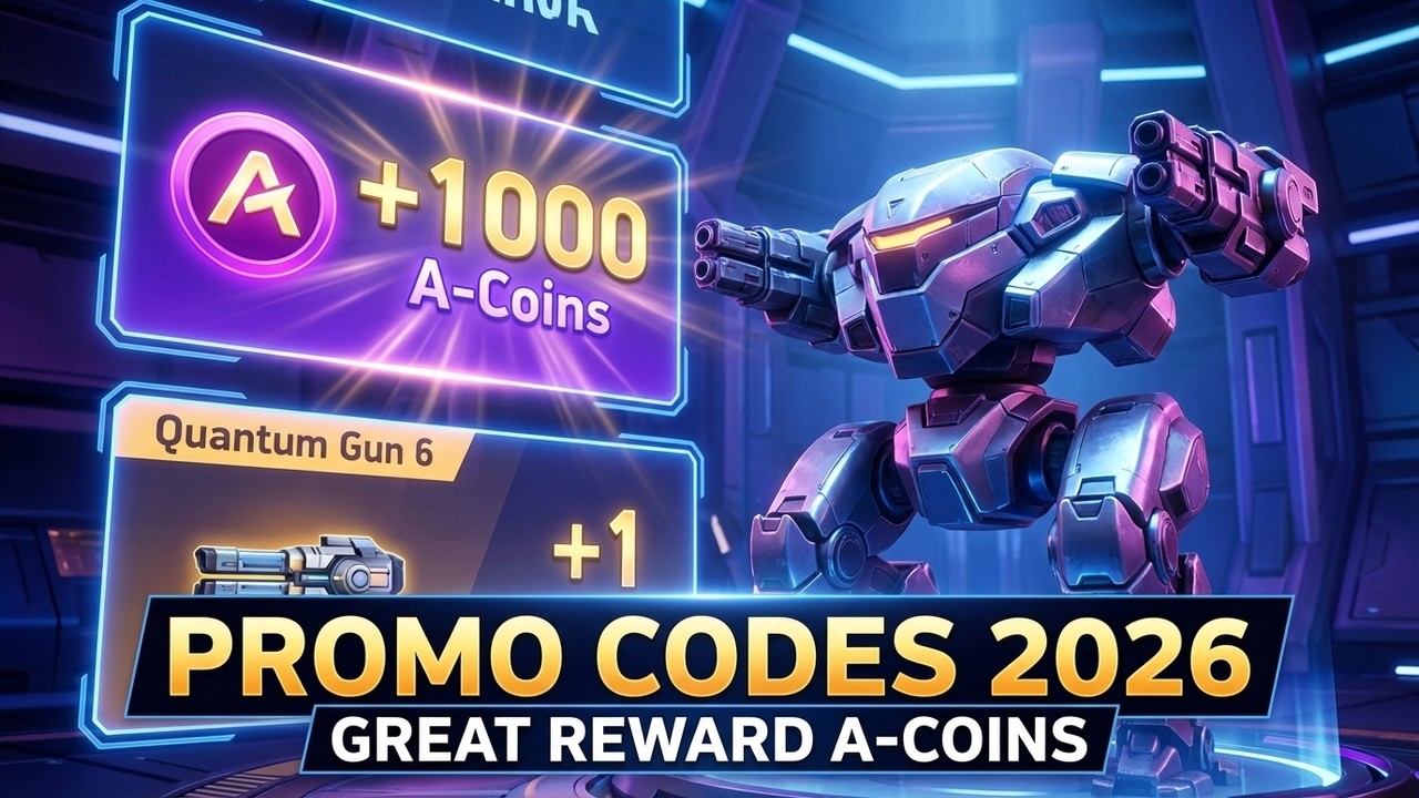 MECH ARENA PROMO CODES 2026 🎁 GREAT REWARD A-COINS MECH ARENA