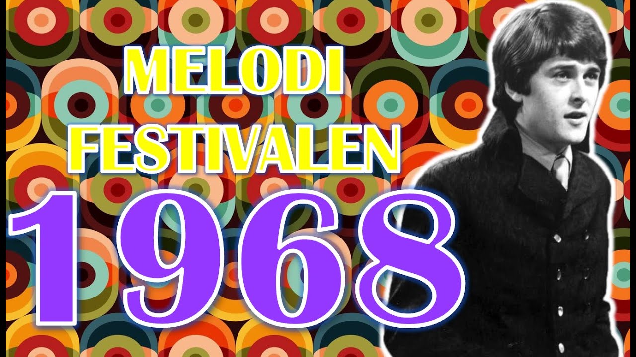 Melodifestivalen 1968!  #melodifestivalen #eurovision