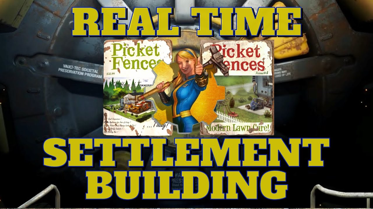 Vault 88 - Real Time Settlement Building [Ep 65] no mods livestream