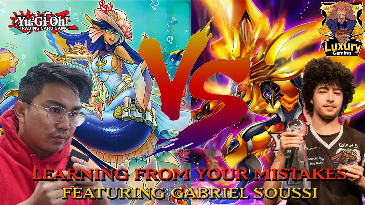 YUGIOH!! LEARNING FROM YOUR LOSSES - FT. GABRIEL SOUSSI - FIRE VERSUS WATER | MAY 2020 FORMAT