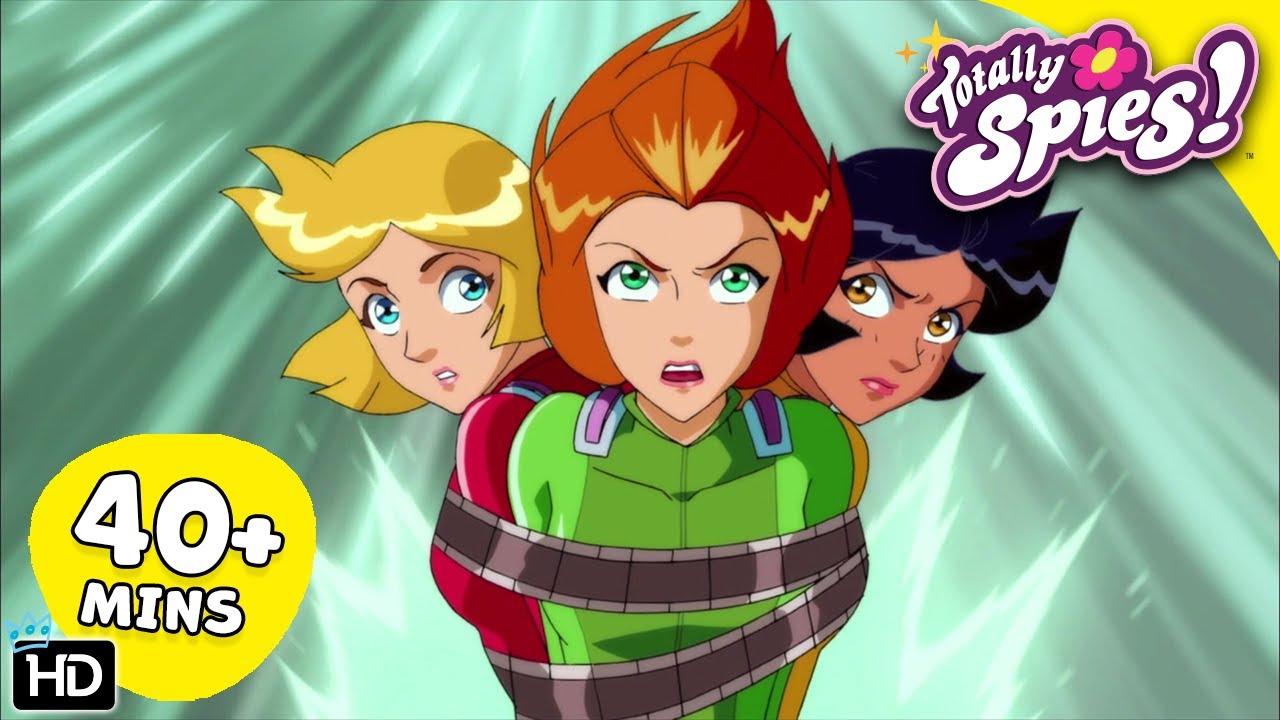 Televisión Peligrosa 📺🕵️‍♀️ y MÁS AVENTURAS 🚁 TOTALLY SPIES! ESPAÑOL 💄 Maratón [T6 Ep23-24]