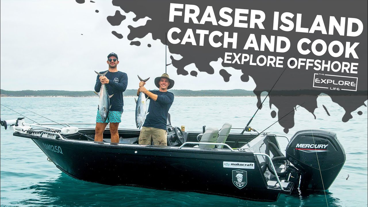 FRASER ISLAND CAMPING ON THE BOATS! DO WE GO HUNGRY? -THE EXPLORE LIFE  S3 EP4