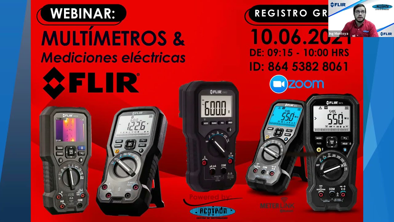 FLIR MULTÍMETROS Con termografía