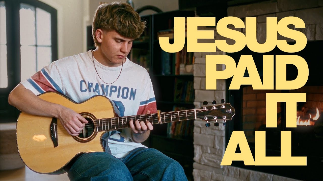 Jesus Paid It All - Fingerstyle Guitar Cover - Titus Major (With Tabs)