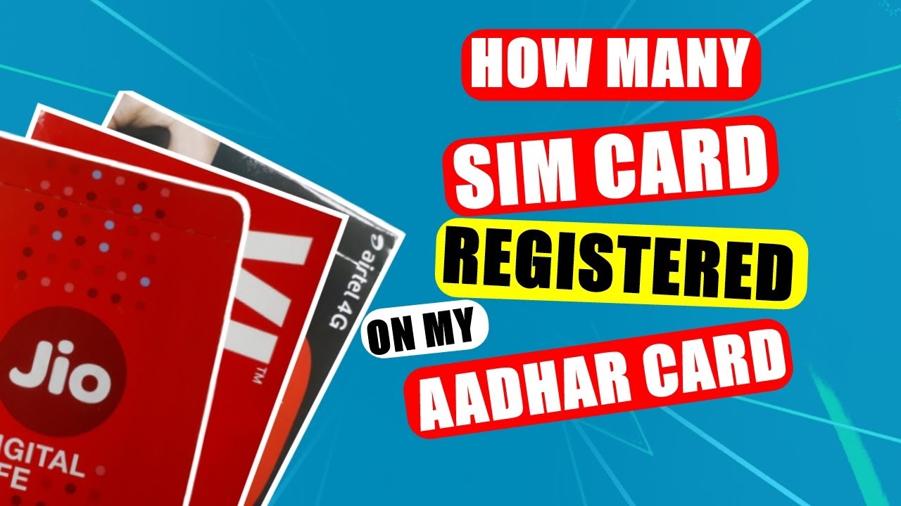 how to check how many sim registered on my aadhaar 🔥check how many sim cards in your name in english