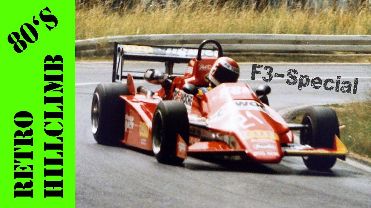 "Formel 3 Spezial" 15. Bergrennen Hindelang-Oberjoch 1987 (by Bubel) Eckert, Rostek, Christmann...