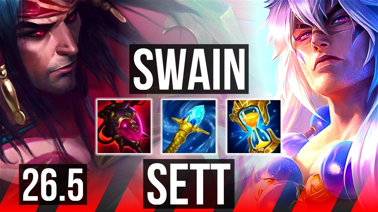 SWAIN vs SETT (TOP) | 41K damage | EUW Diamond | 26.5