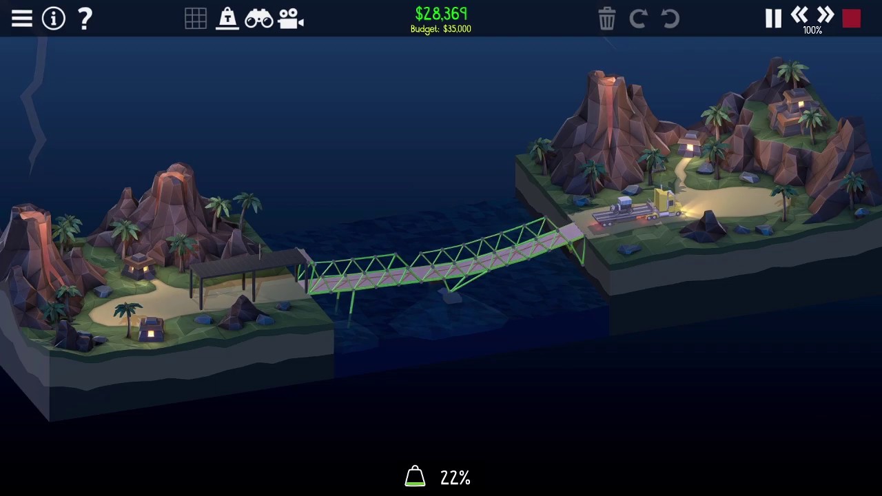 Poly Bridge 2 | 2-16 Stow Away