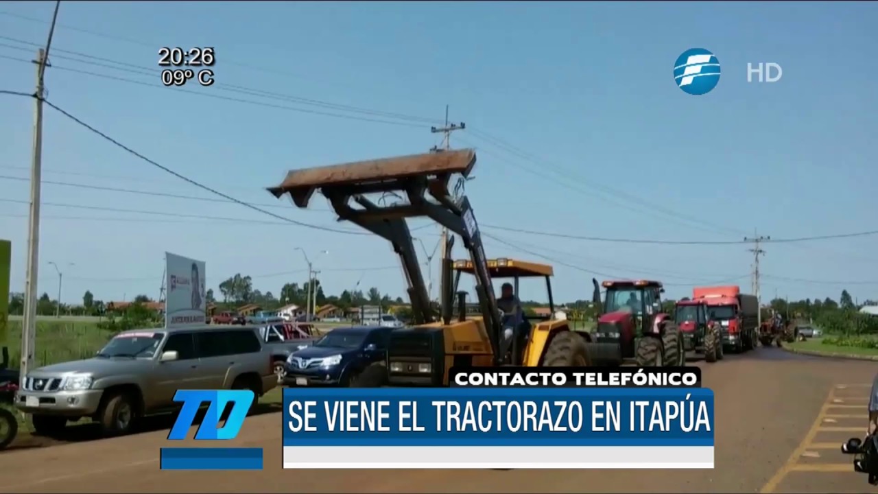 Productores se preparan para el &ldquo;tractorazo&rdquo;