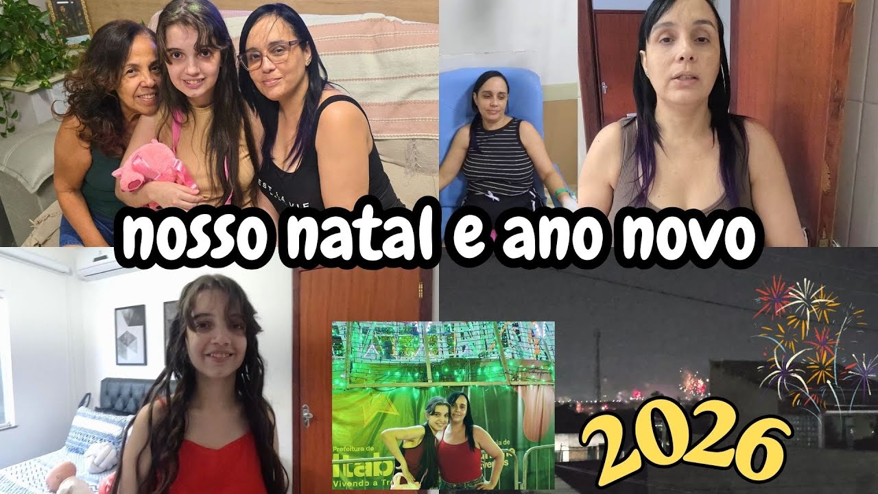COMO FOI O NATAL E O ANO NOVO! FIZ CACHOS NA FILHOTA, FOMOS NA PRAÇA, PAREI NO HOSPITAL E MAIS!