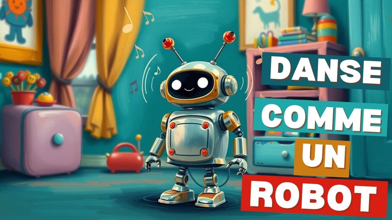 Danse comme le robot &ndash; chanson interactive pour enfants de maternelle - danse - motricit&eacute; &eacute;veil