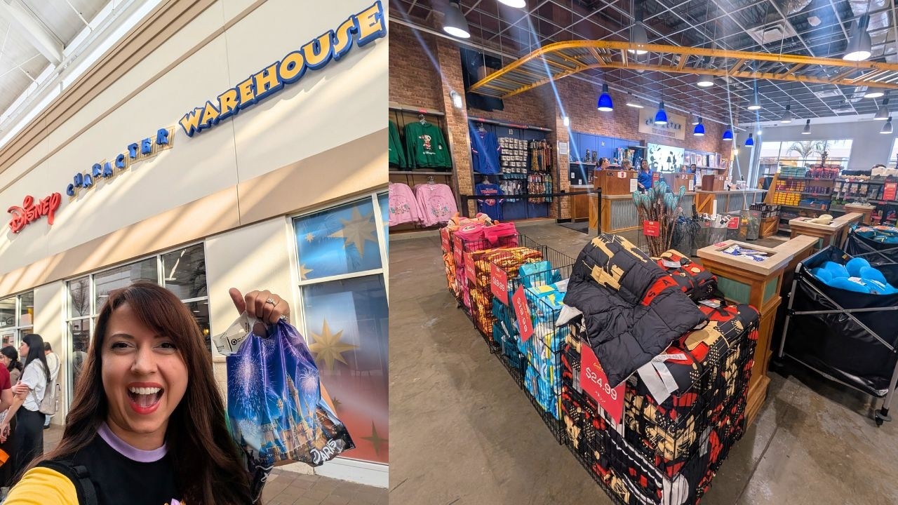 Disney Character Warehouse Outlet on International Drive! Shopping! 