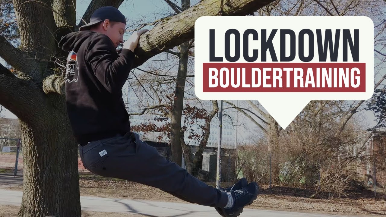 Lockdown Bouldertraining ohne Equipment