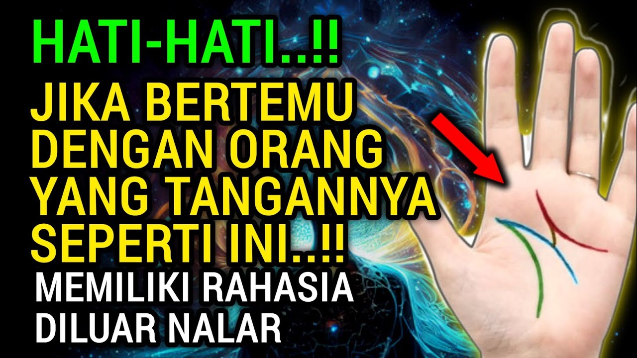 RUGI KALAU TIDAK TAHU‼️Makna Rahasia Dibalik Tanda Garis M Ditelapak Tangan Anda