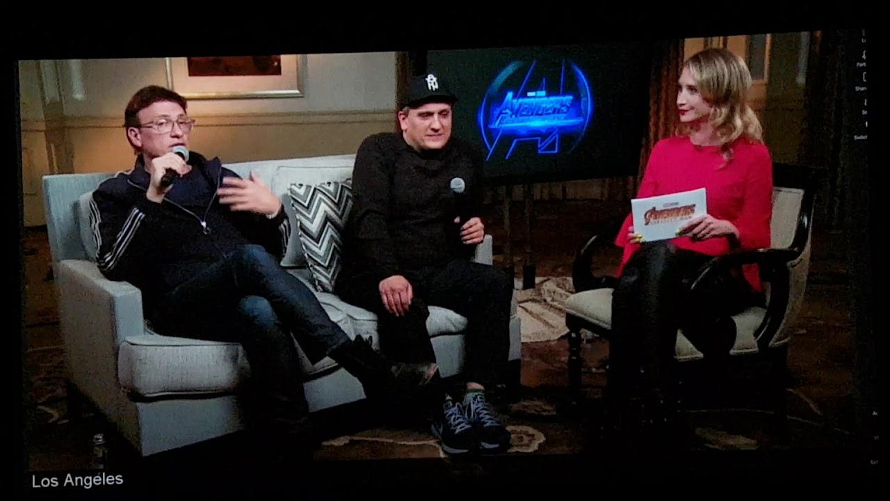 Infinity War Q&A with the Russo Brothers, 12 May 2018