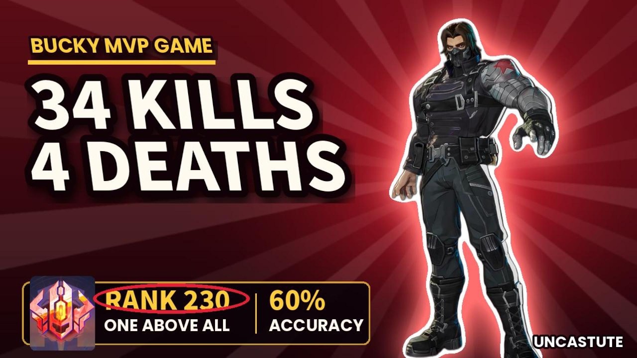 34 Kills On Bucky At 60% Accuracy (Top 250 MVP Game)