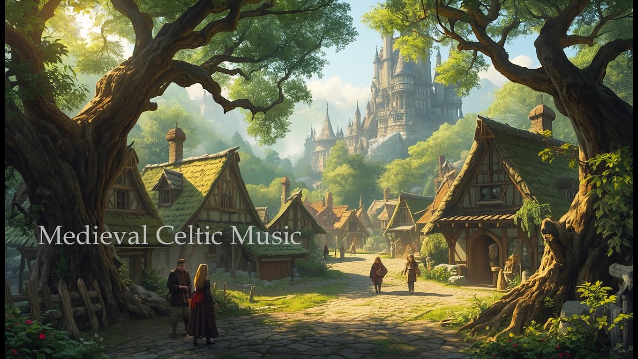 Medieval Celtic Music and Fantasy Celtic Ambience - Medieval Music for Focus - Relaxation