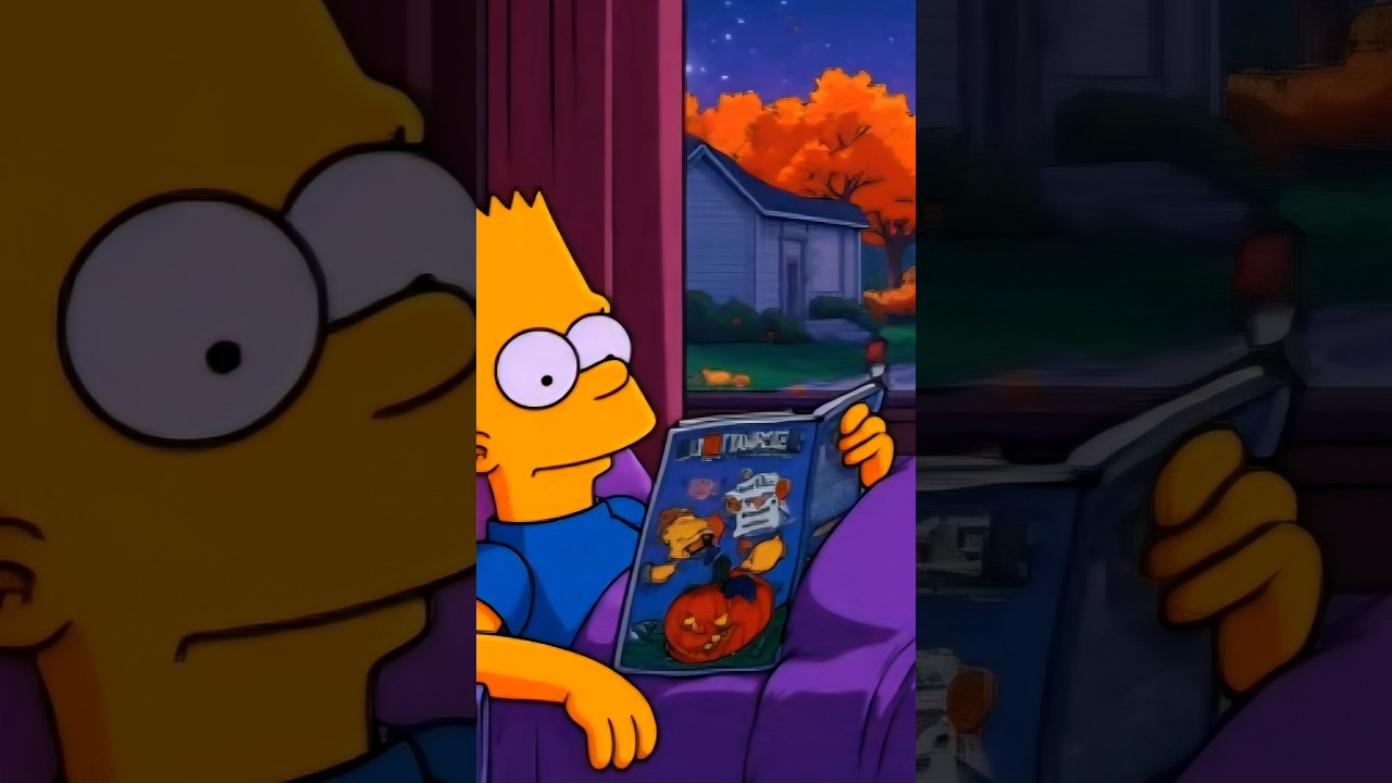 Lofi Cover art pt. 6 Simpsons Edition pt. 2 #lofi #lofiaesthetic #lofiplaylist #bartsimpson #chill