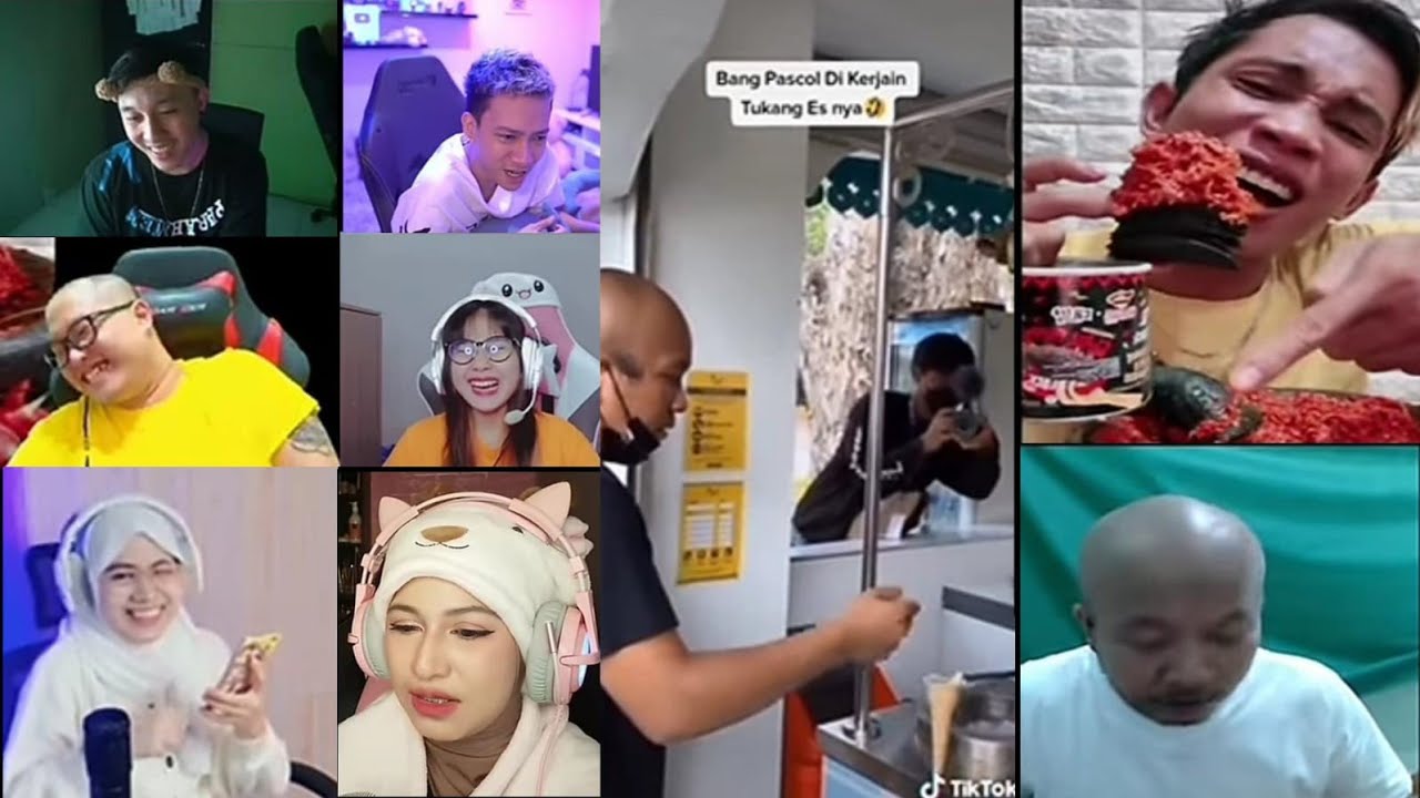 REAKSI YOUTUBER NGELIAT PASCOL MARAH BESAR || BIKIN NGAKAK 😂
