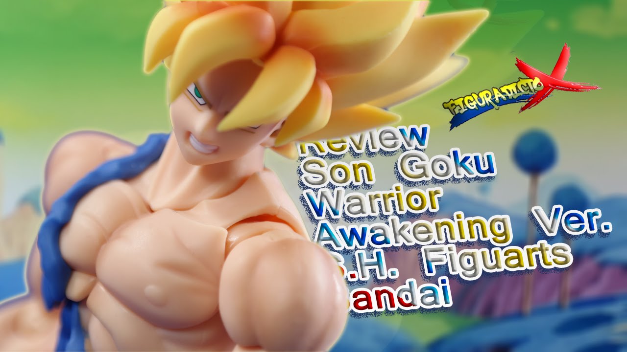 Review Son Goku Warrior Awakening Ver SH Figuarts DBZ Action Figure Toy Tamashii Bandai Analisis Esp