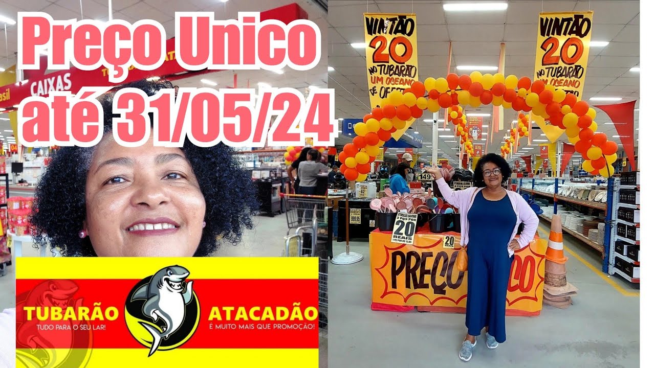 ULTIMOS DIAS DO VINTÃO |TODAS AS LOJAS  TUBARÃO ATACADÃO | ACHADINHOS BARATINHO