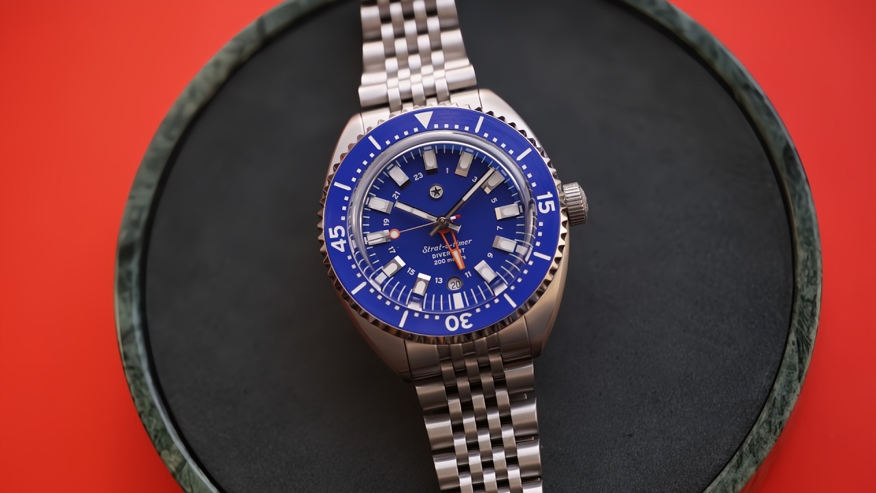 Новые часы Jack Mason Strat-o-timer Titanium Diver GMT