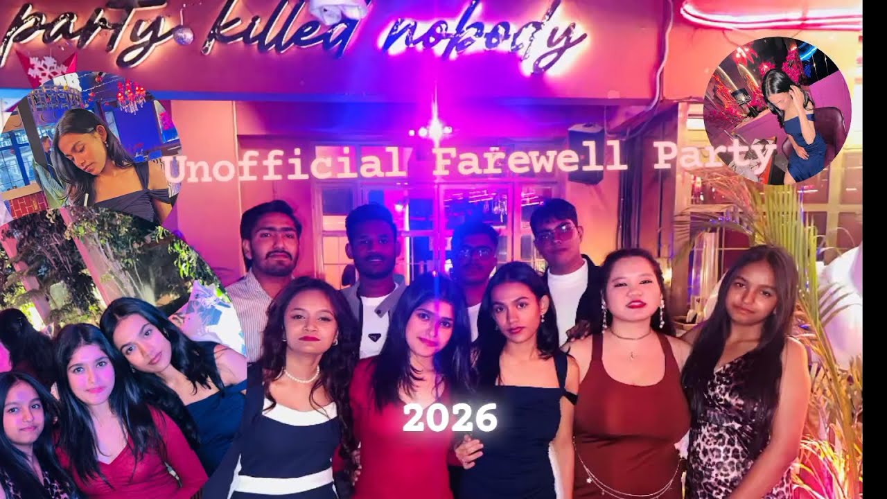 Unofficial Farewell Party 🩷🧿🌟|2026| Get together|