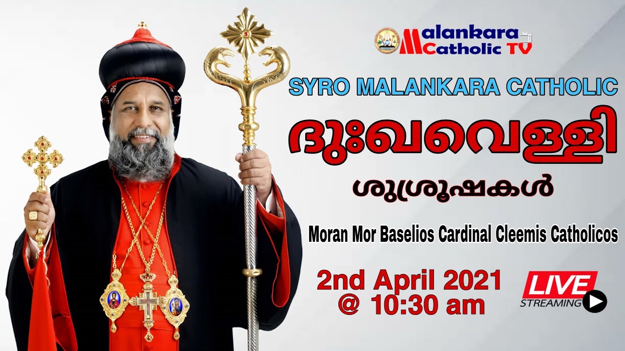 Live | Good Friday Services | Moran Mor Baselios Cardinal Cleemis | April 2nd Friday 10:30 am